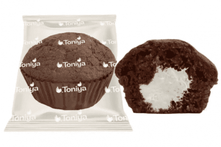 Мафін МІЙКЕЙК з начинкою зі смаком пломбіру  (1,35 кг), Тоня, TONIYA - 19715