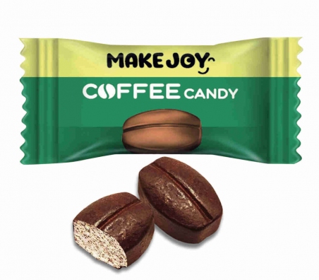 Цукерки карамельні з натуральним кофеїном Coffee Candy (500 г або 1,5 кг), Make Joy - 19708