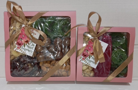 Горіхово-фруктовий набір "Рожевий" (500 грам) - 19772