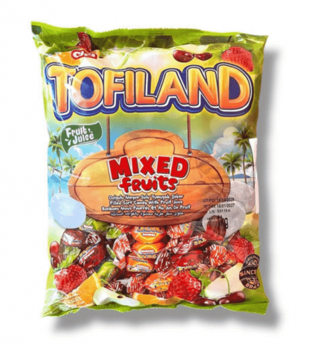 Цукерки жувальні Tofiland Мікс  (1кг), Elvan (Турція) - 19787