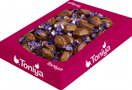 Цукерки Мікс чорнослив та курага в шоколаді (1,2 кг), Тоня, TONIYA - 19723