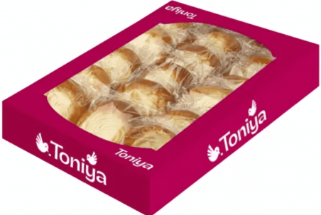 Ватрушка булочка з ароматом вершкового масла (1,5 кг), Тоня, TONIYA - 19712
