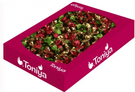 Цукерки Мікс горішків в шоколаді (1,2 кг), Тоня, TONIYA  - 19724