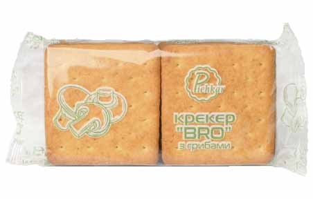 Крекер Бро (Bro) з грибами в індивідуальній упаковці (3.3 кг) Пічкар, Pichkar (Диканське) - 19677